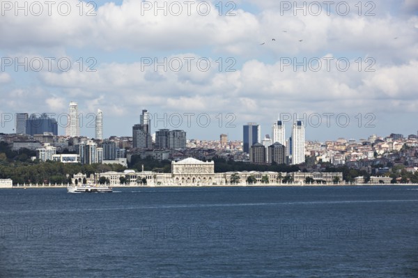 Dolmabahce Palace from the Marmara Sea
