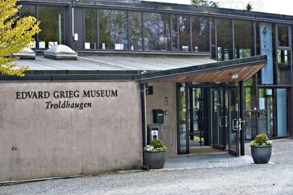 Edvard Grieg Museum, Troldhaugen, Bergen, Hordaland Province, Norway, Europe
