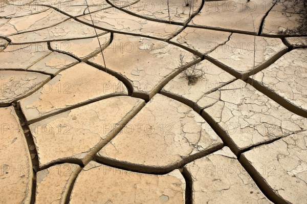 Drought, Desert near Walvis Bay in Namibia IN