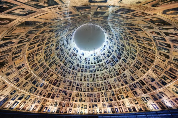 Jerusalem Israel. Yad Vashem. Memorial to the victims of the holocaust. The Hall of names