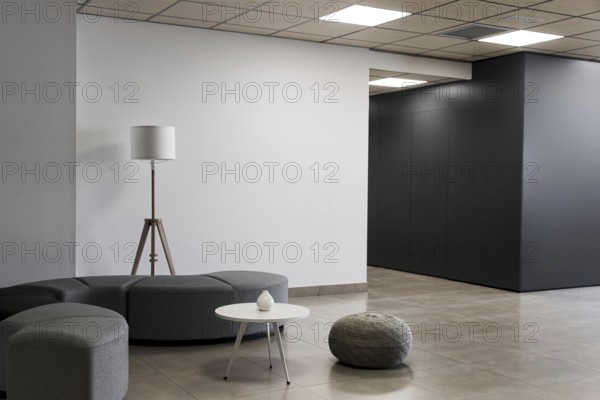 minimalist empty room in a business building . Resolution and high quality beautiful photo