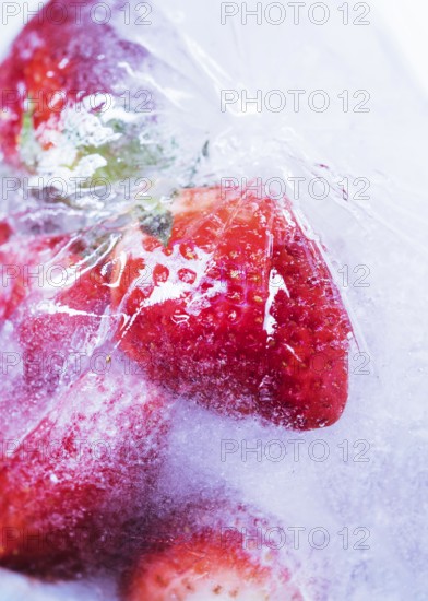 Frozen strawberries