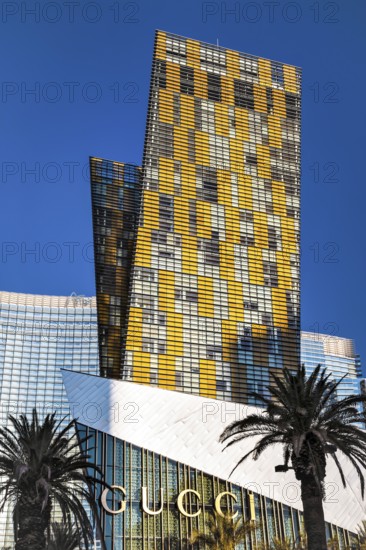 Apartment Blocks behind the Gucci Building in Las Vegas