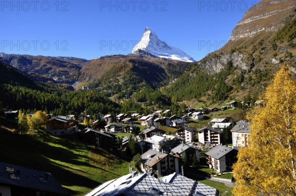 Swiss Alps: Breathtaking view of the Matterhorn from Zermatt