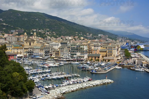 Old Port, Bastia, Corsica, France, Europe