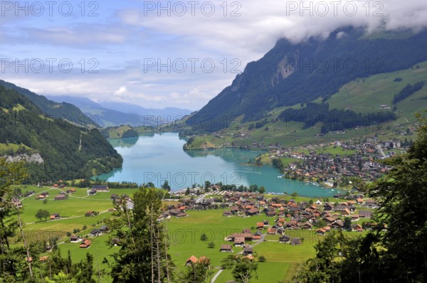 Switzerland, Lake Lungern, Europe