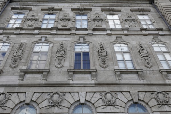 Facade of parliament building, Quebec City, Province of Quebec, Canada, North America