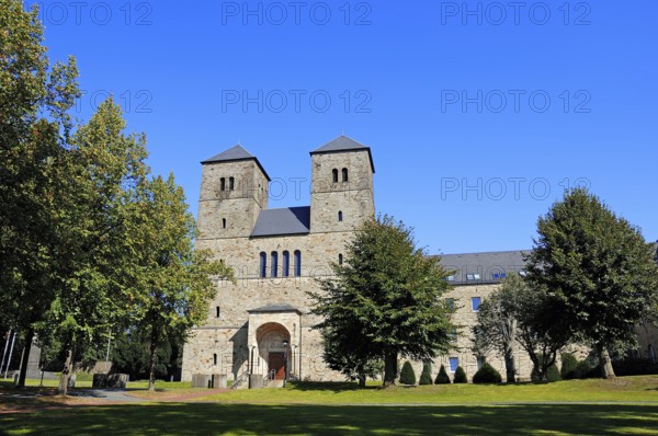 Abbey Church of the Benedictine Abbey of Gerleve, Münsterland, North Rhine-Westphalia, Germany, Europe