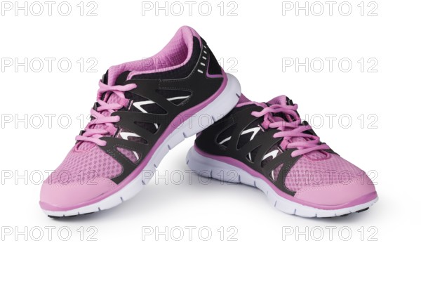 New running shoe isolated on white background