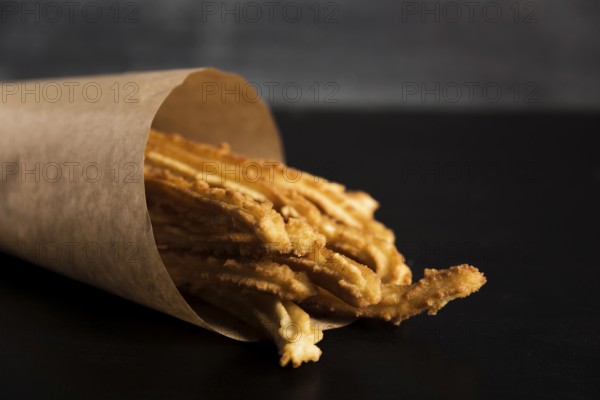 Spanish snack churros wrapping paper