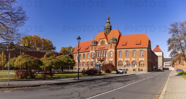 A picture of the town hall of Vítkovice