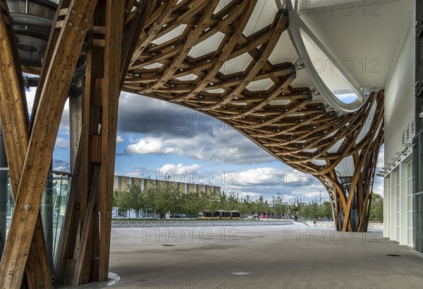 Pompidou Centre in Metz Lorraine Moselle France