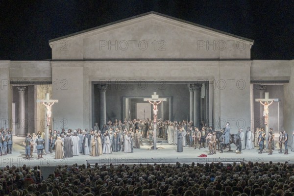 Crucifixion Scene, Oberammergau Passion Play 2022