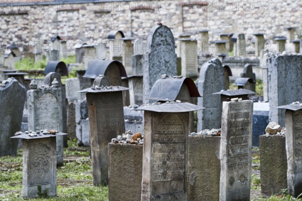 Jewish Cemetery, Kazimierz, Jewish Quarter, Krakow, Lesser Poland, Poland, Europe