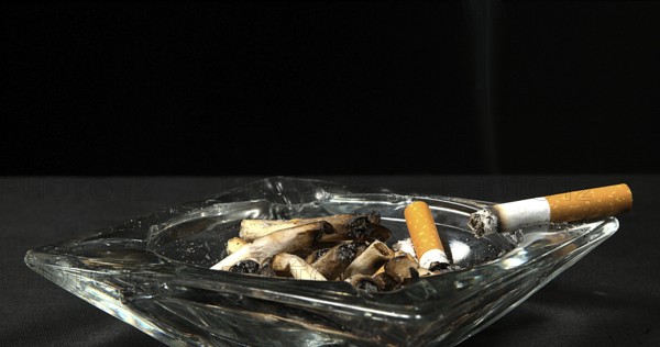 Cigarette and Ashtray
