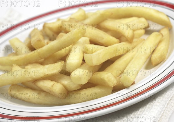 Plate with French Fries