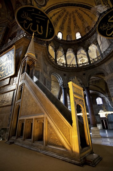 Haghia Sophia. Haghia Sophia is a former Orthodox patriarchal basilica, later a mosque and now a museum in Istanbul, Turkey, Asia