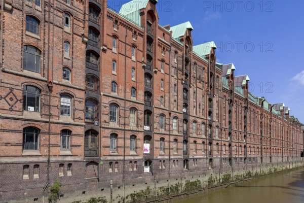 Historic brick warehouse Hamburg Speicherstadt, UNESCO World Heritage Site, Hanseatic City of Hamburg, State of Hamburg, Northern Germany, Germany, Europe
