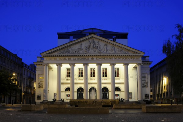 Theatre Royal, Theatre de la Monnaie, Koninklijke Muntschouwburg, Brussels, Belgium, Europe