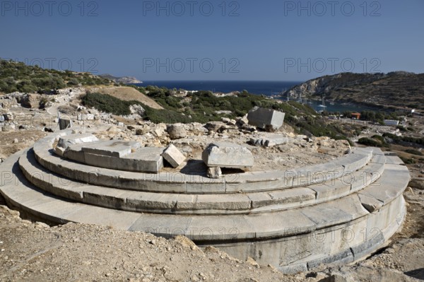 Temple of Aphrodite, Knidos, Datca, Mugla, Turkey, Asia