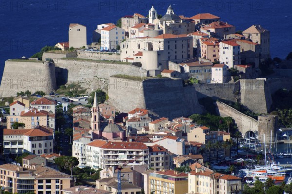 Calvi, Corsica, France, Upper Town and Lower Town, Europe