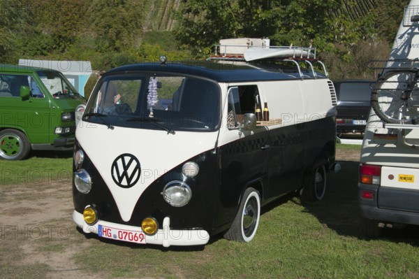 VW Bus Meeting, Hatzenport, Moselle, Rhineland-Palatinate, Germany, Oldtimer, Europe
