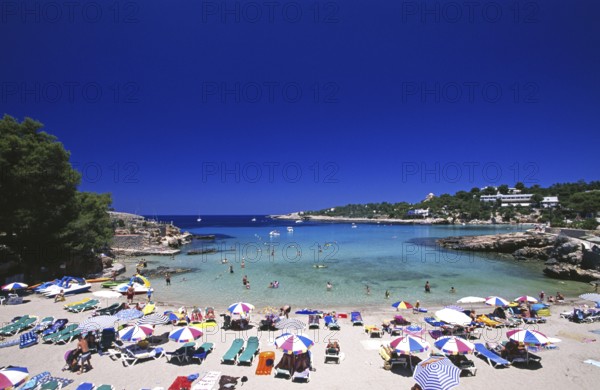 Cala Benirras, Ibiza, Balearic Islands, Spain, Europe