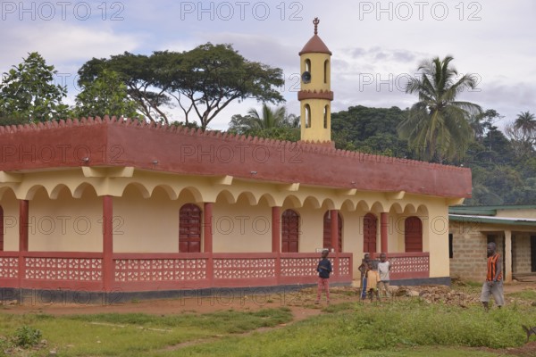 Mosque in Koidu, Kono District, Eastern Province region, Sierra Leone, Africa
