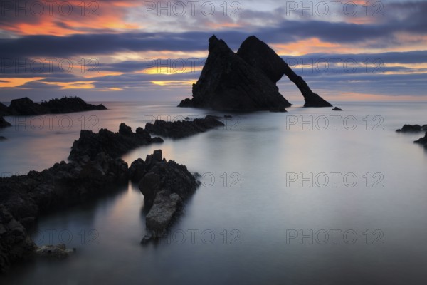 Bow Fiddle Rock, Scotland, Great Britain