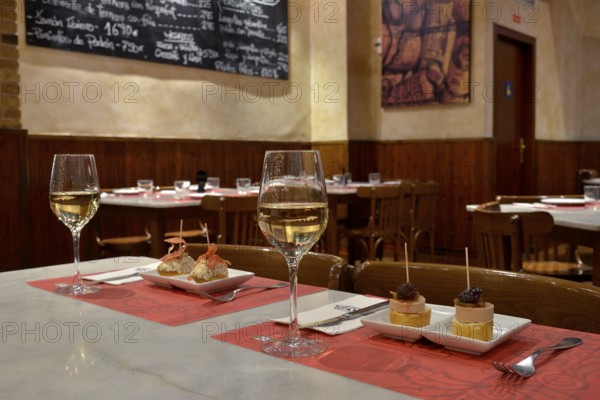 Tapas at the "Tast" tapas bar, Palma, Mallorca, Balearic Islands, Spain, Europe