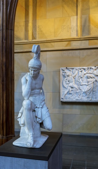 Interior photograph, Friedrichswerder Church, permanent exhibition 19th century Sculpture, Berlin, Germany, Europe