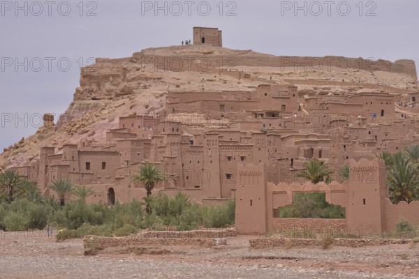 Kasbah or Ksar of Ait-Ben-Haddou, UNESCO World Heritage Site, Aït-Ben-Haddou, Souss-Massa-Draâ region, Morocco, Africa