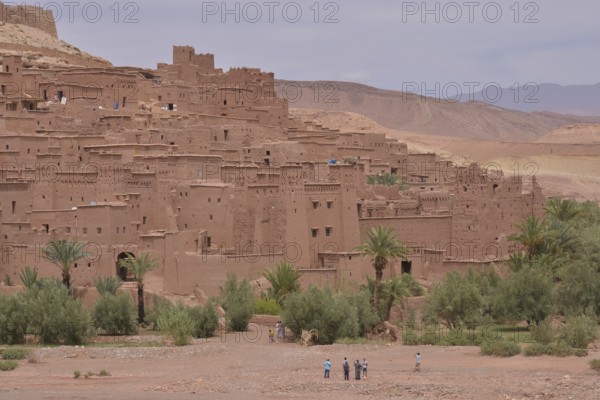 Kasbah or Ksar of Ait-Ben-Haddou, UNESCO World Heritage Site, Aït-Ben-Haddou, Souss-Massa-Draâ region, Morocco, Africa