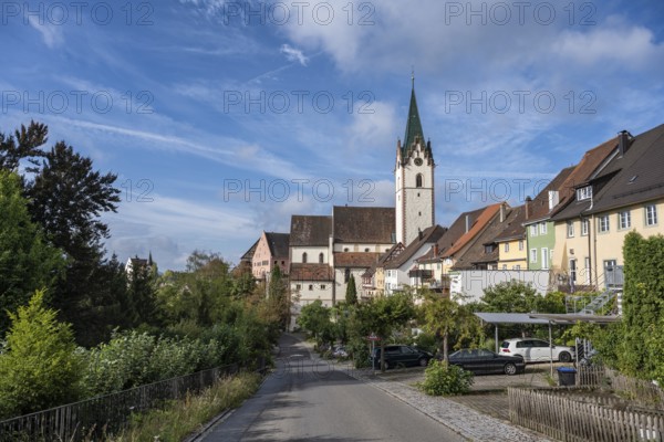 Old Town and Church of the Assumption of the Virgin Mary, Engen, Constance County, Baden-Württemberg, Germany, Europe