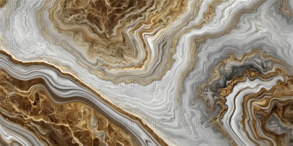 Luxury marble texture wallpaper background with opulent high gloss finish, AI generated