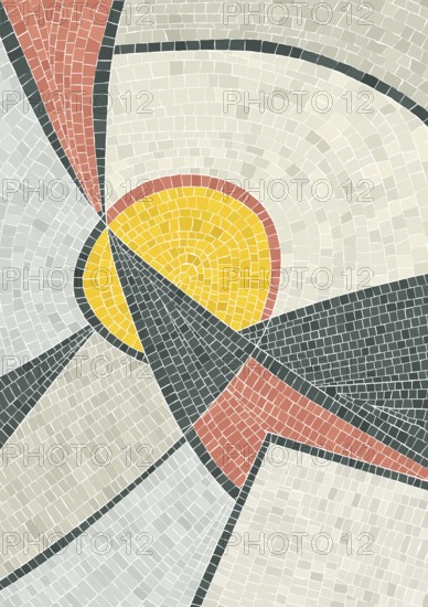 Abstract art graphic mosaic background, vector illustration
