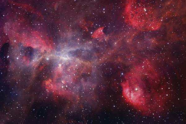 Awesome of endless cosmos. Science fiction wallpaper. Elements of this image furnished by NASA