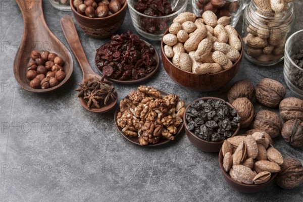 High angle nuts arrangement