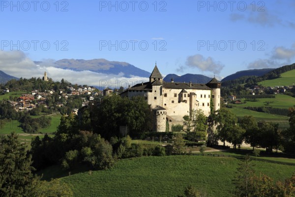 Castle Prösels with Völs am Schlern