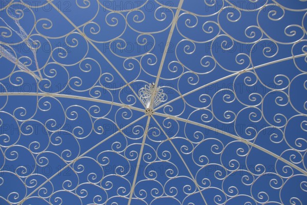 Backdrop and background texture details in abstract form on metal