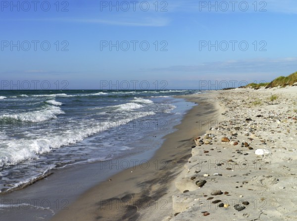 Anholt beach, island in the Kattegat