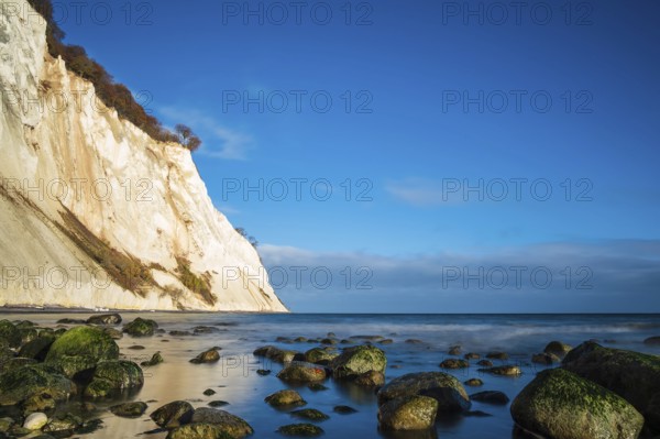 Baltic Sea coast on the island of Mön in Denmark