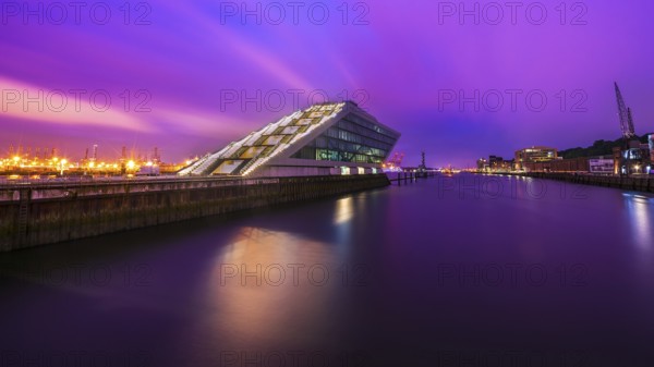 Dockland office building in the port of Hamburg