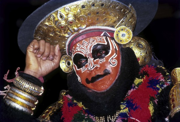 Koodiyattam, Kutiyattam, Sanskrit theatre performed in Kerala, India, Asia