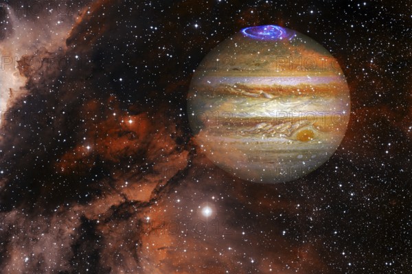 Jupiter. Awesome quality planets of solar system. Elements of this image furnished by NASA