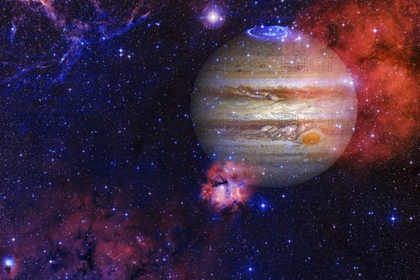 Jupiter. Awesome quality planets of solar system. Elements of this image furnished by NASA