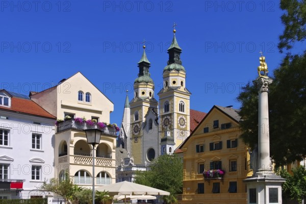 Brixen in Südtirol, the town Bressanone in Alto Adige