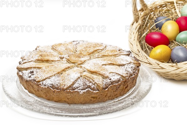 Carrot pie cake, home-baked