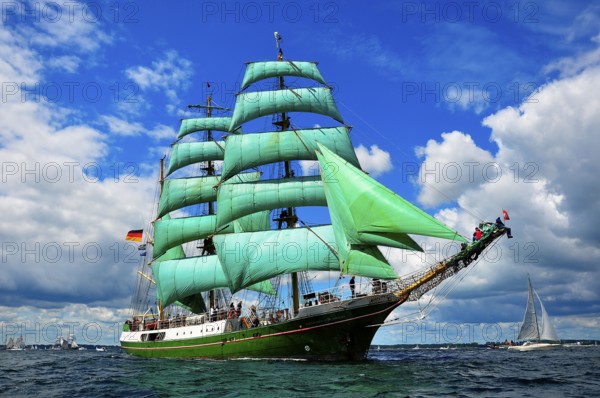 Baltic Sea, Windjammerparade, Kieler Förde, Kieler Woche, Kiel, Schleswig-Holstein, Germany, Europe