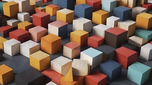 Abstract geometric background. Abstract Modern geometric Backgrounds. Abstract Backgrounds design. AI generated image